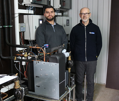 HB Products is replacing oil furnace with energy efficient sensor optimized heat pumps