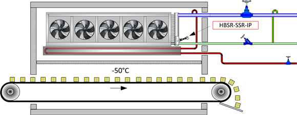 HBSR SSR IP flow