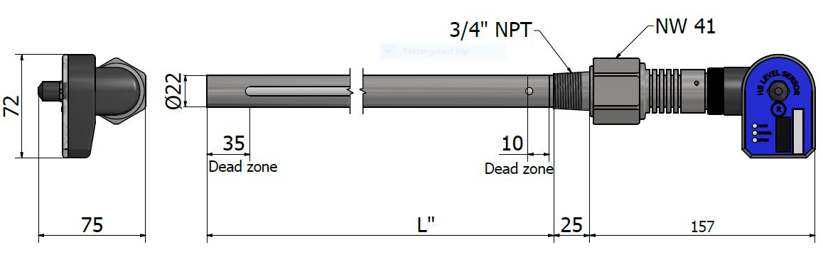 HBLT A2 MEKANISKE DIMENSIONER TIL SIDE