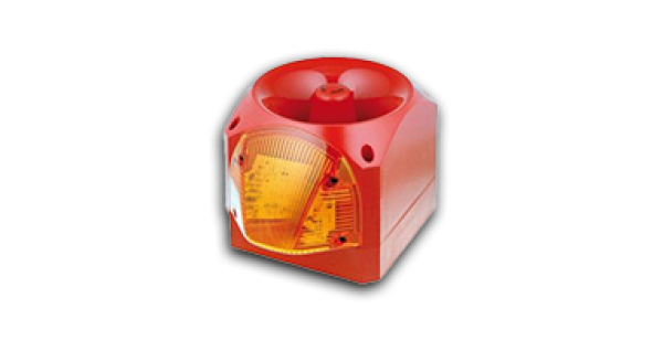 Siren with flash light